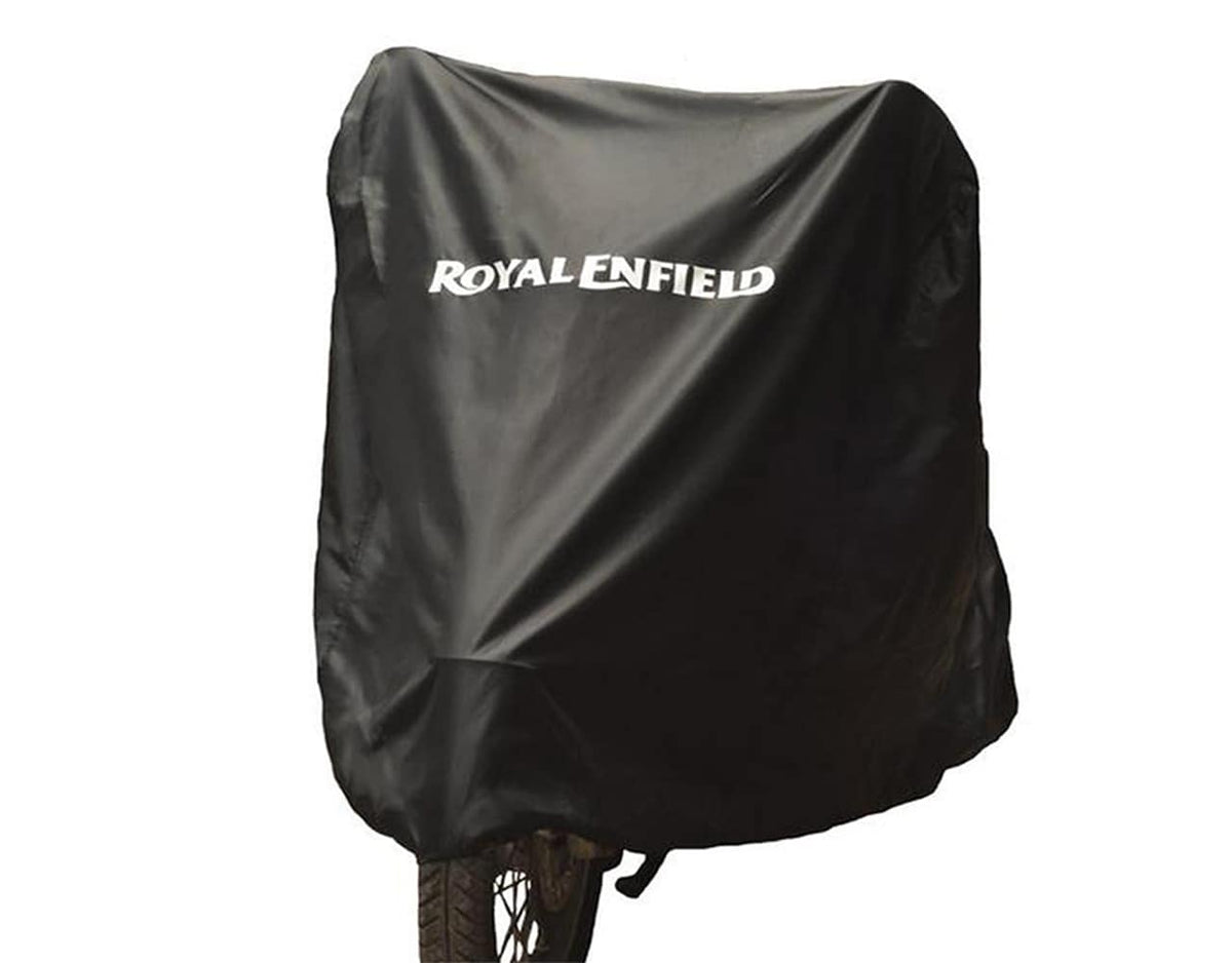 Royal Enfield Black Water Resistant Bike Cover - 1990642