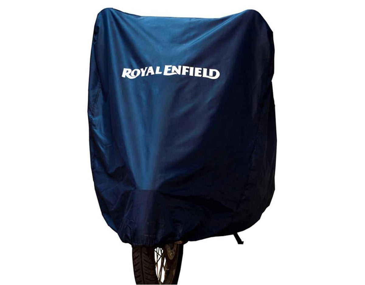 Royal Enfield Navy Water Resistant Bike Cover - 1990643