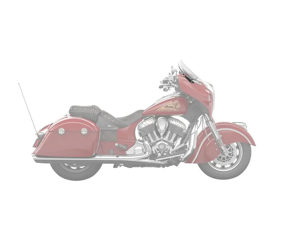 Polycarbonate 13.7 in. Flare™ Windshield, Clear - image 4 of 4