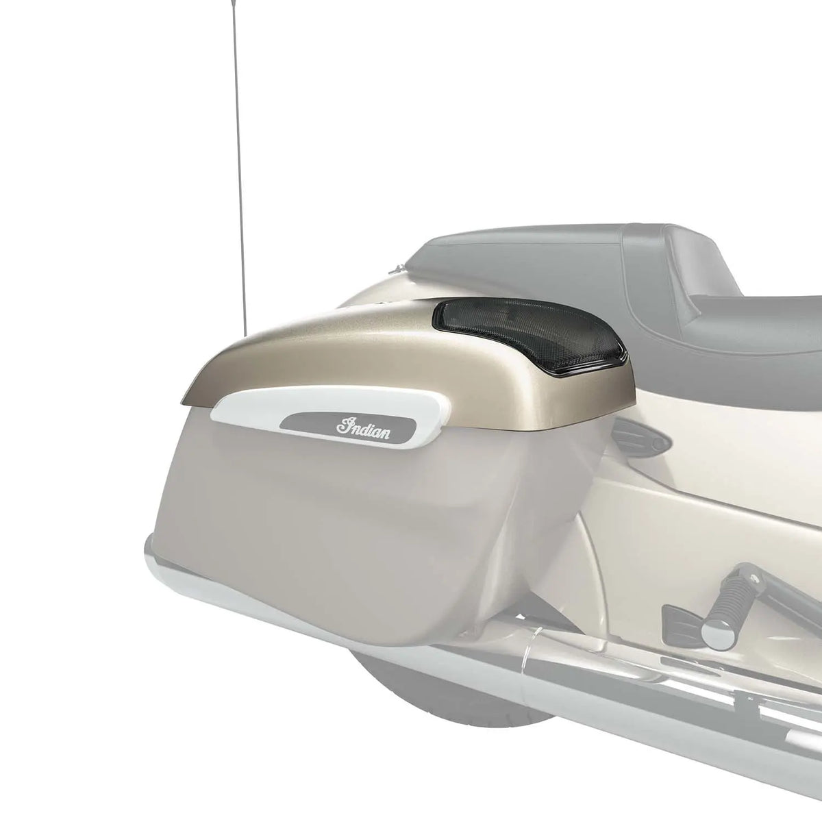 PowerBand Audio Saddlebag Speaker Lids in Silver Quartz Metallic, Pair - image 4 of 5