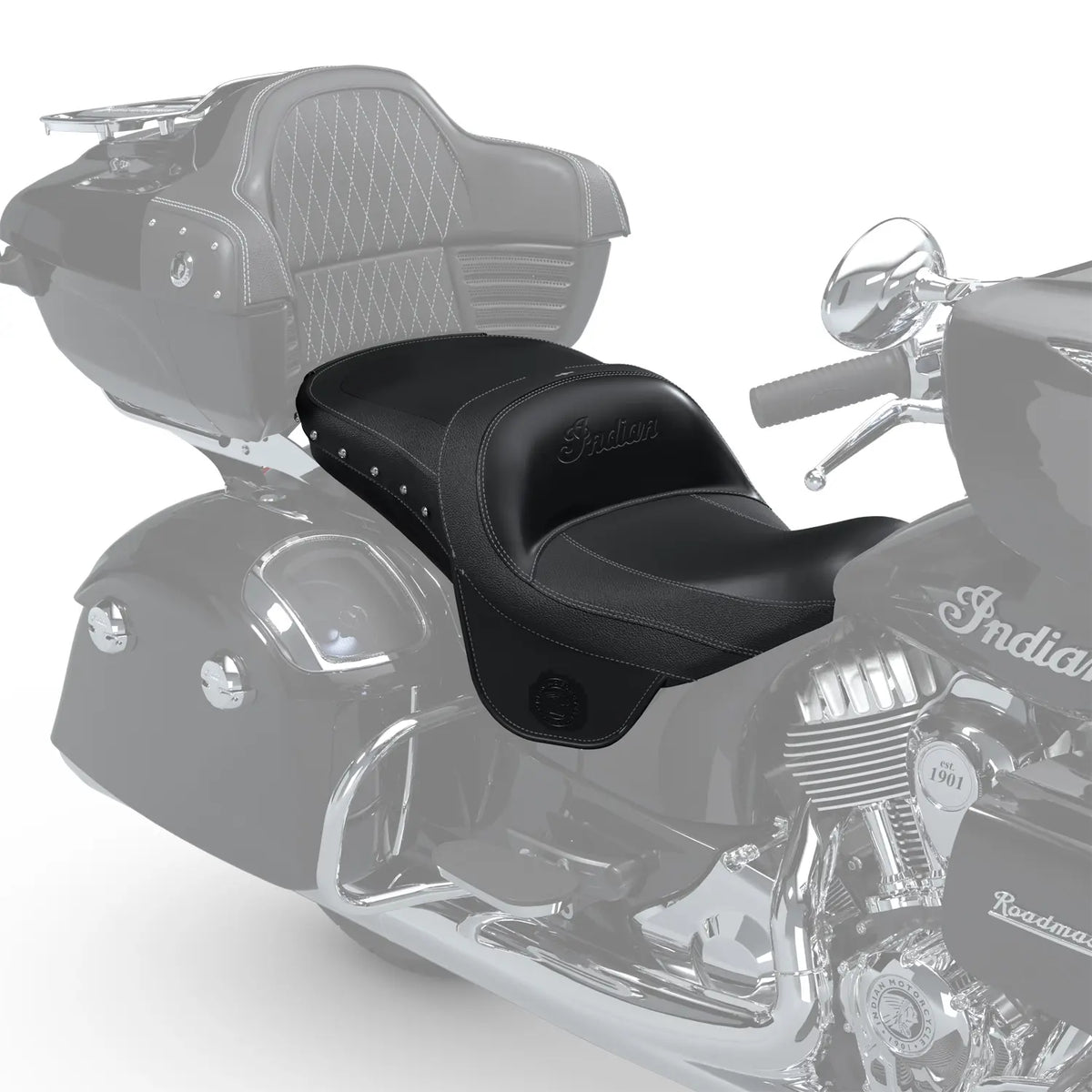 ClimaCommand Classic Seat, RIDE COMMAND Enabled, Black - image 3 of 3