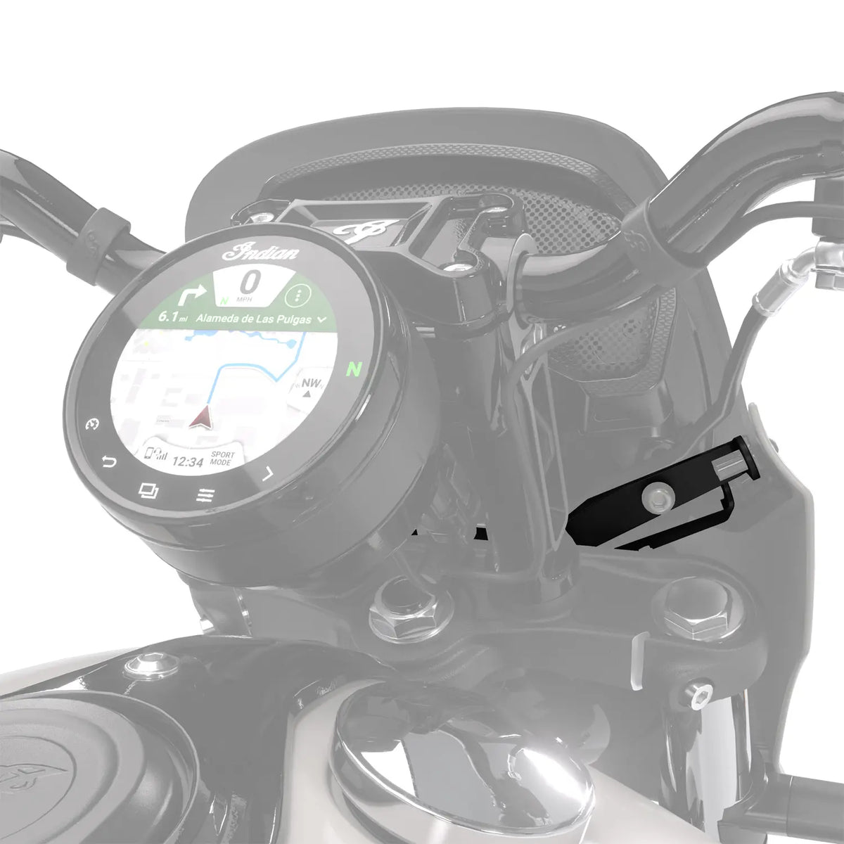 PowerBand Audio Bluetooth® Speaker Handlebar Mount (With Riser) - image 3 of 3