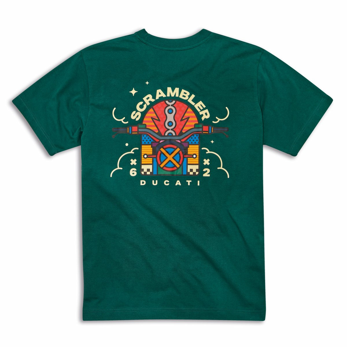 Ducati Energy Van Orton T-shirt — green — view 2