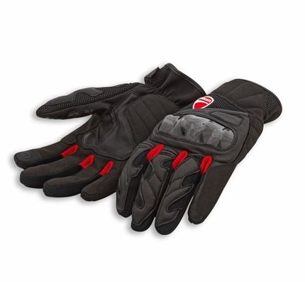 Ducati City C3 Fabric-Leather Gloves