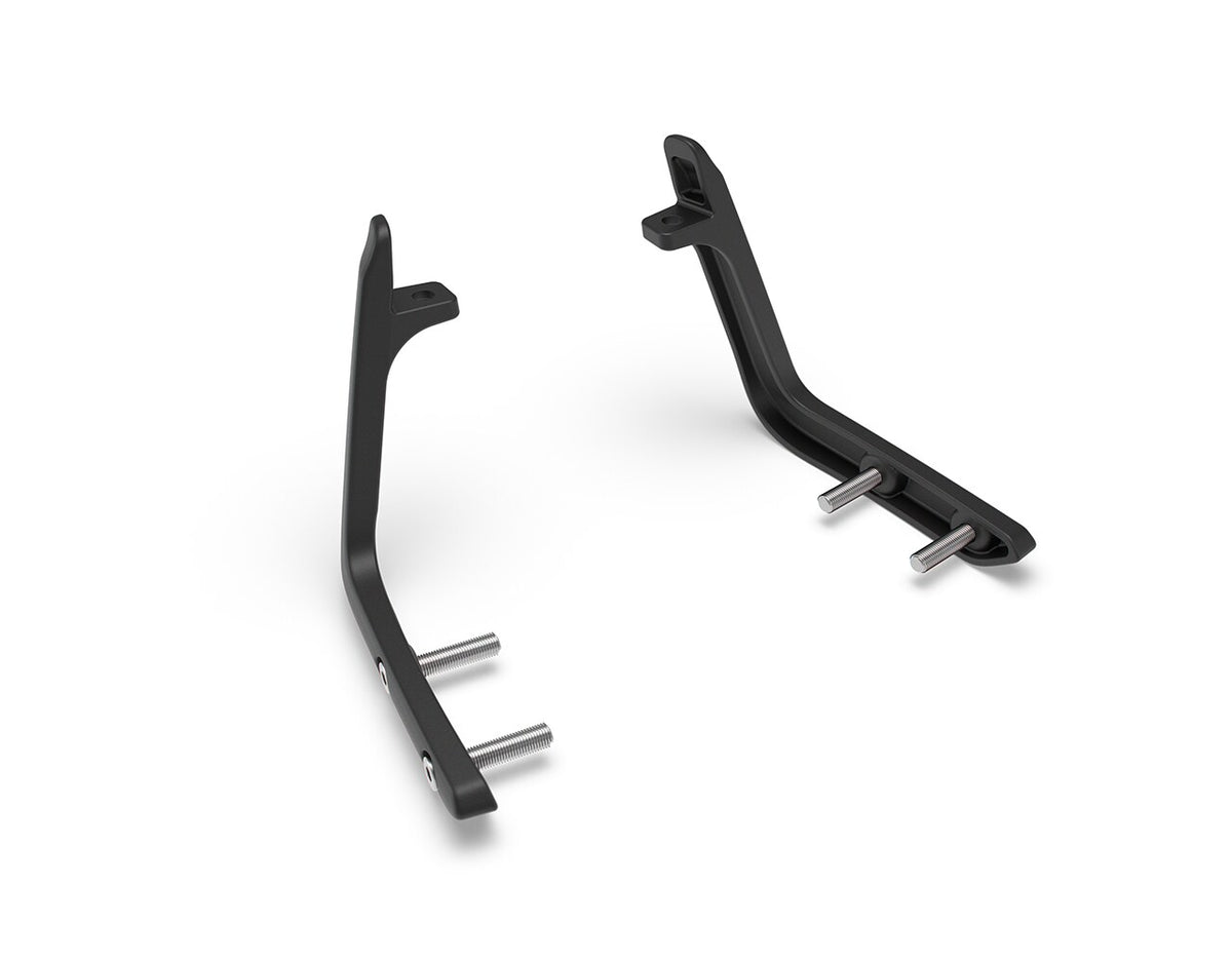 Royal Enfield Classic 350 Passenger Backrest Mounts, Black — KXA00094
