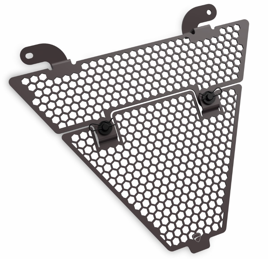OEM 2025 Ducati Panigale V4 Aluminium protection grid for oil cooler 97382171AA