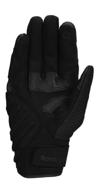 OEM Royal Enfield Windstorm Gloves Black & White