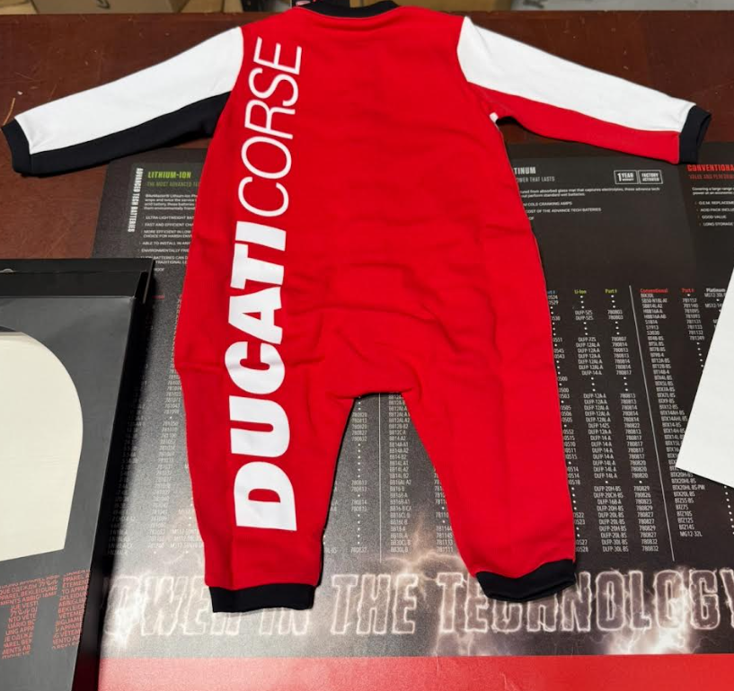 Ducati DC SPORT BABY SLEEPSUIT