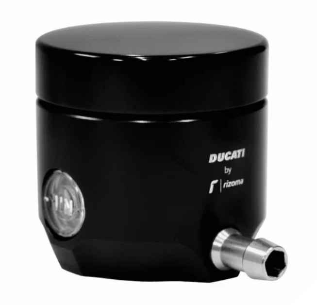 Ducati Rizoma Black Brake Fluid Reservoir Billet Aluminum 96180571AA