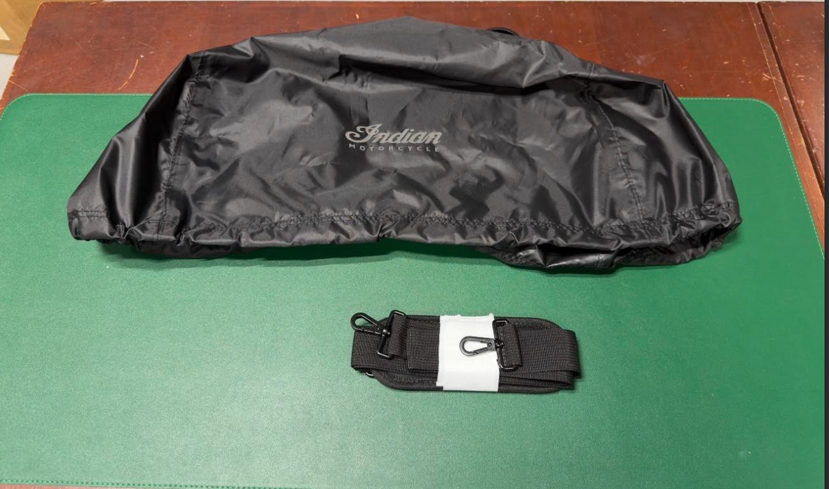 OEM Indian Motorcycle Spirit Lake Rack Bag Black 2889145-VBA 5.2 Gallon