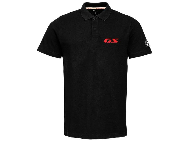 BMW Spirit of GS Polo Shirt — Black — XL — 76615B3E2F9