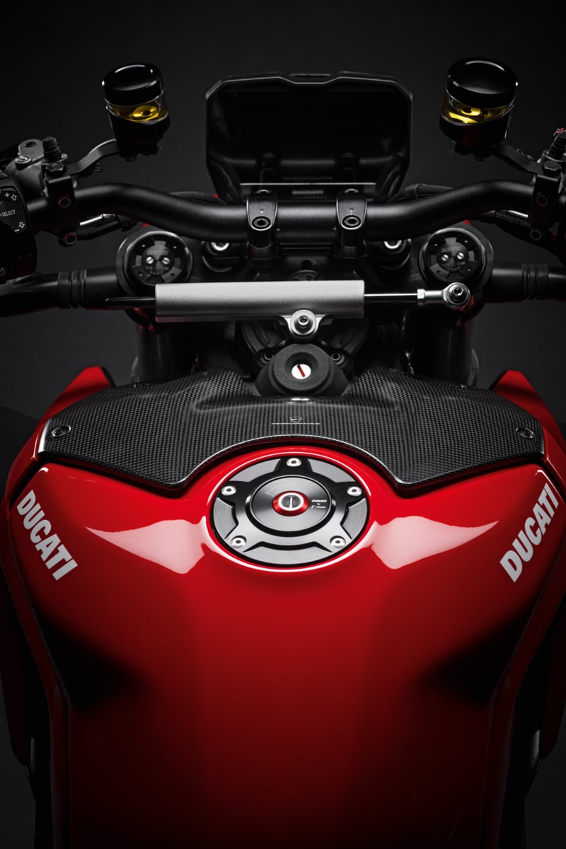 Ducati Carbon tank cover - 96981262AA