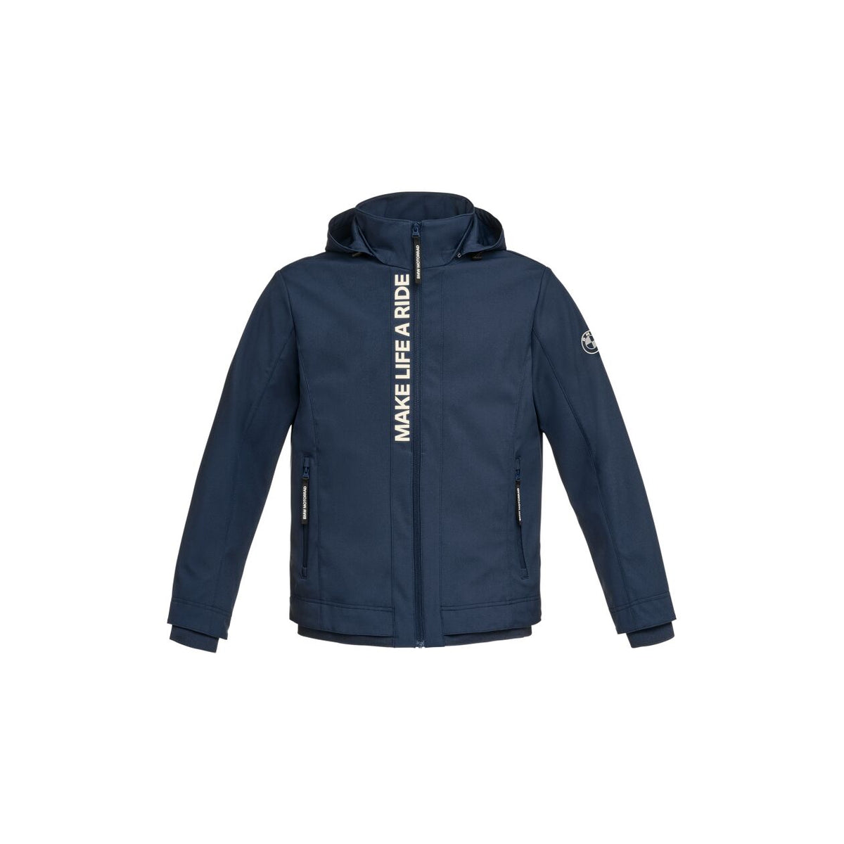 BMW Motorrad Softshell Jacket Make Life A Ride Blue — Dark Blue — 3XL — 76615A81609