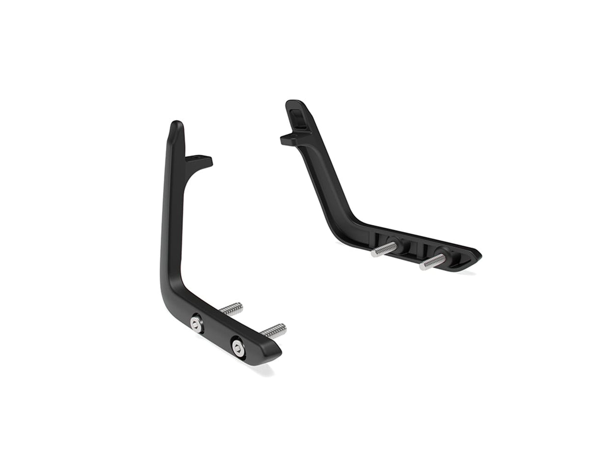 Royal Enfield Black Passenger Backrest Mounts - KXA00632