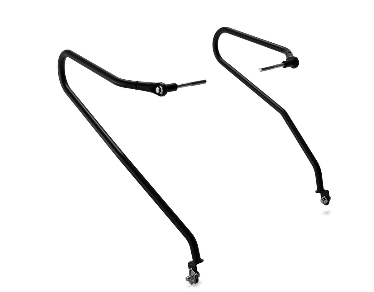 Royal Enfield Black Soft Pannier Rails - KXA00478
