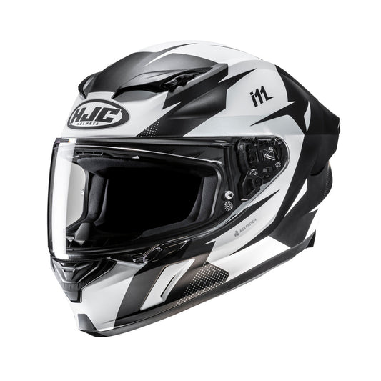 HJC i11 Instant Helmet — MT Black/White