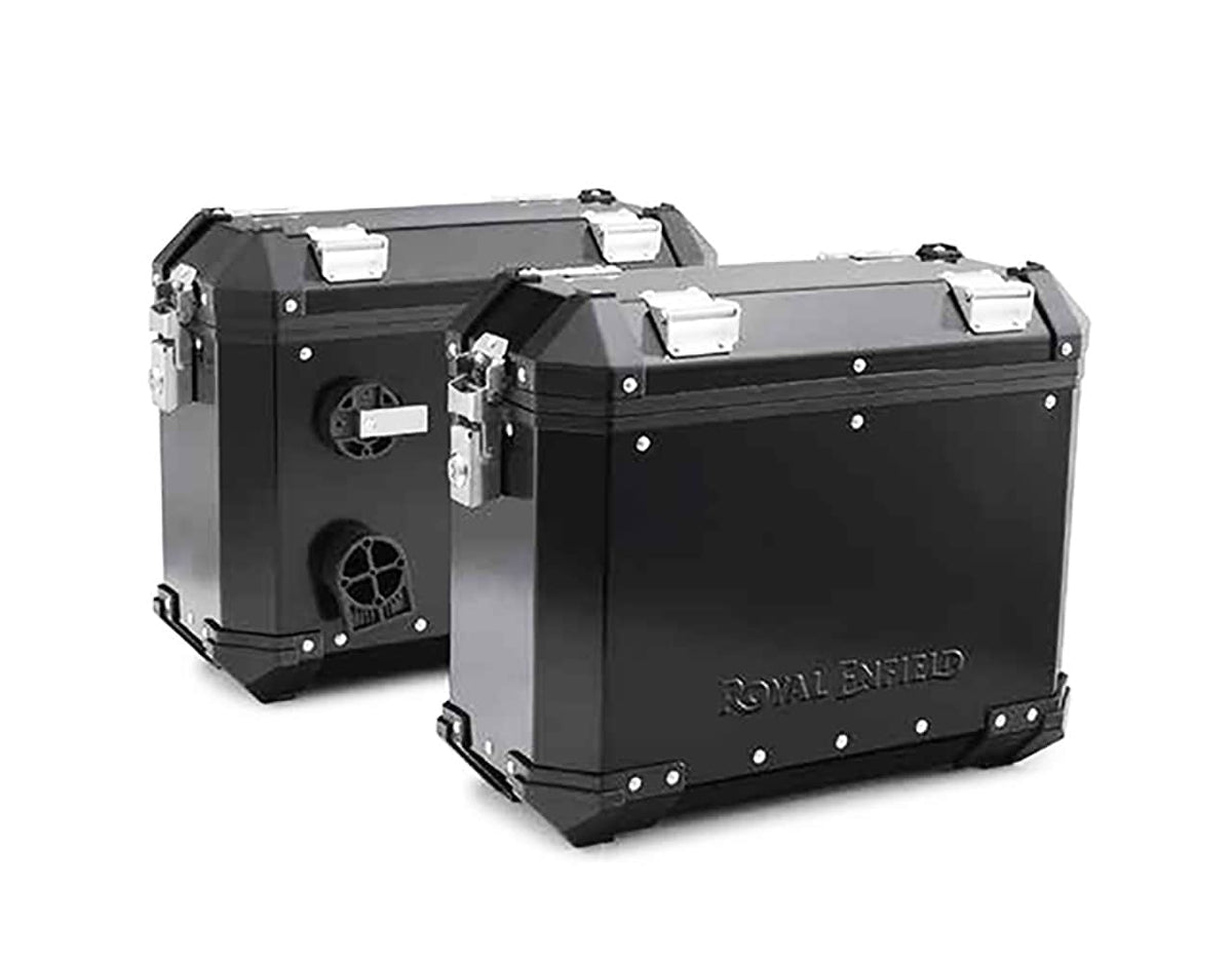 Royal Enfield Black Adventure Panniers - 1990276