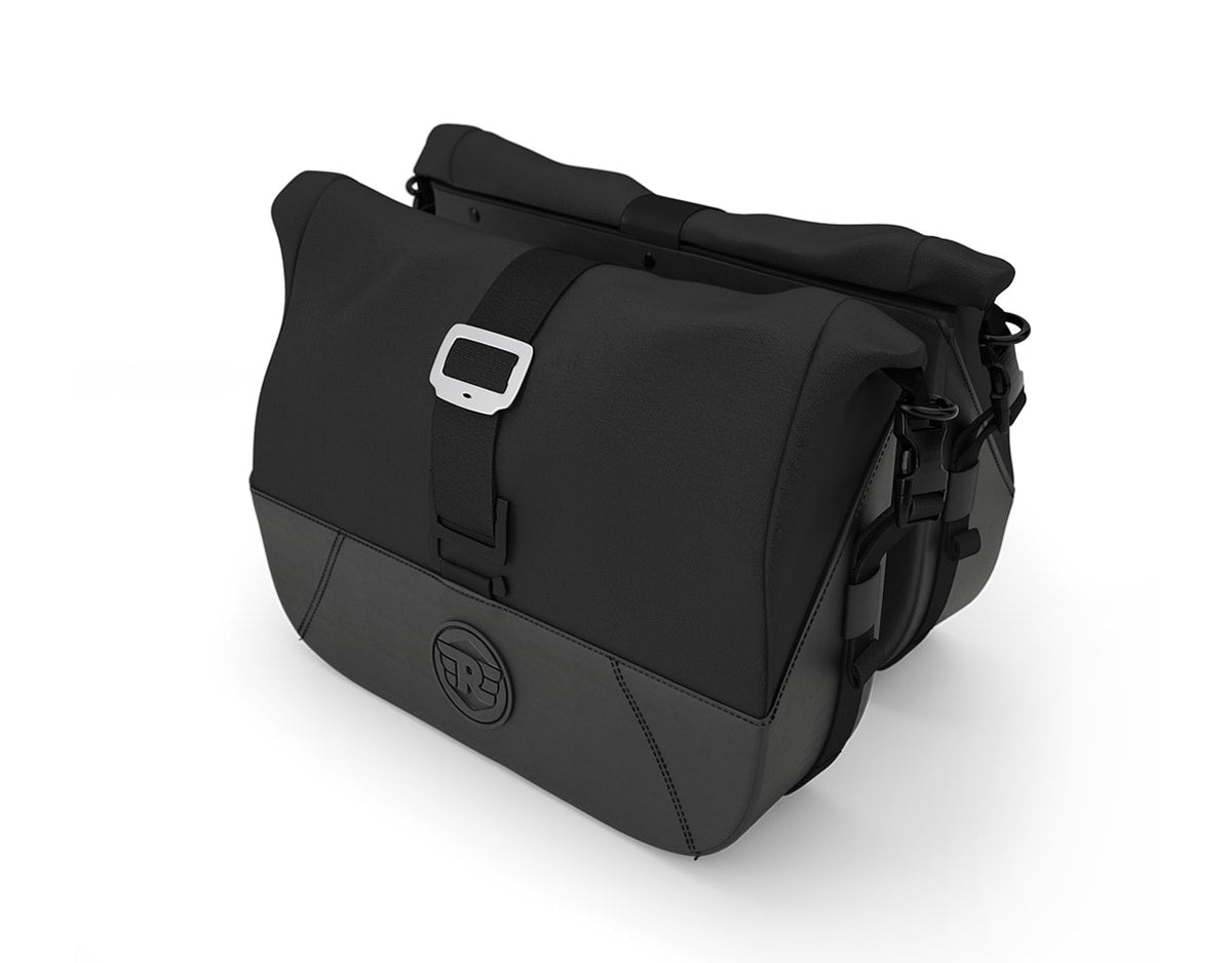 Royal Enfield Black Soft Panniers - 1990410