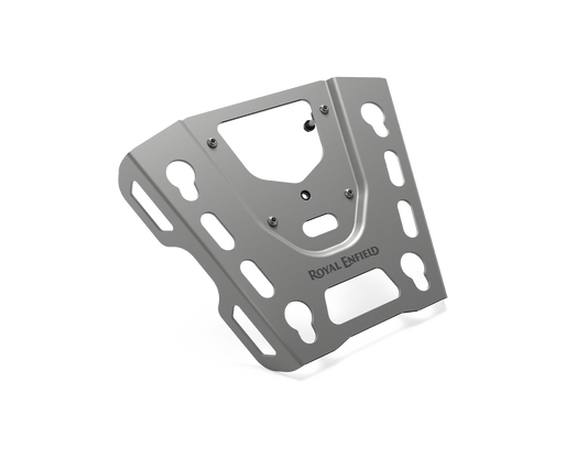 Royal Enfield Silver Top Box Mount Plate - 1990537