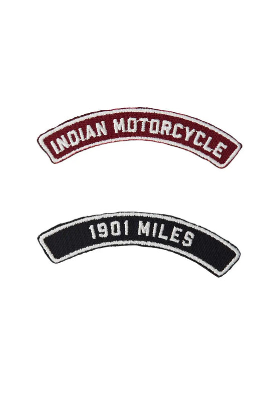 Indian Motorcycle IMR Exclusive Mileage Patches, Starter Pack