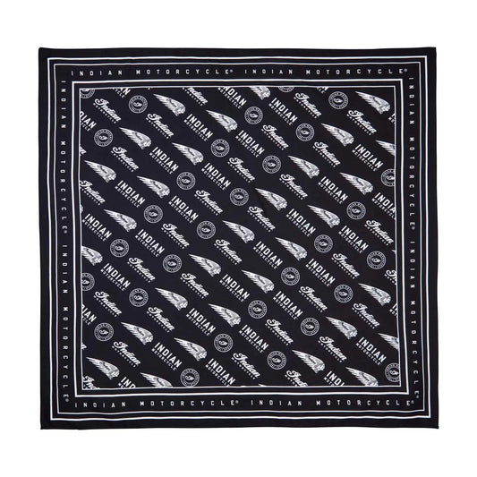 Indian Motorcycle Logo Bandana Black