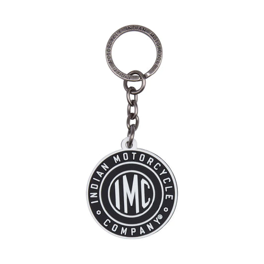 Indian Motorcycle IMC Logo Rubber Keyring