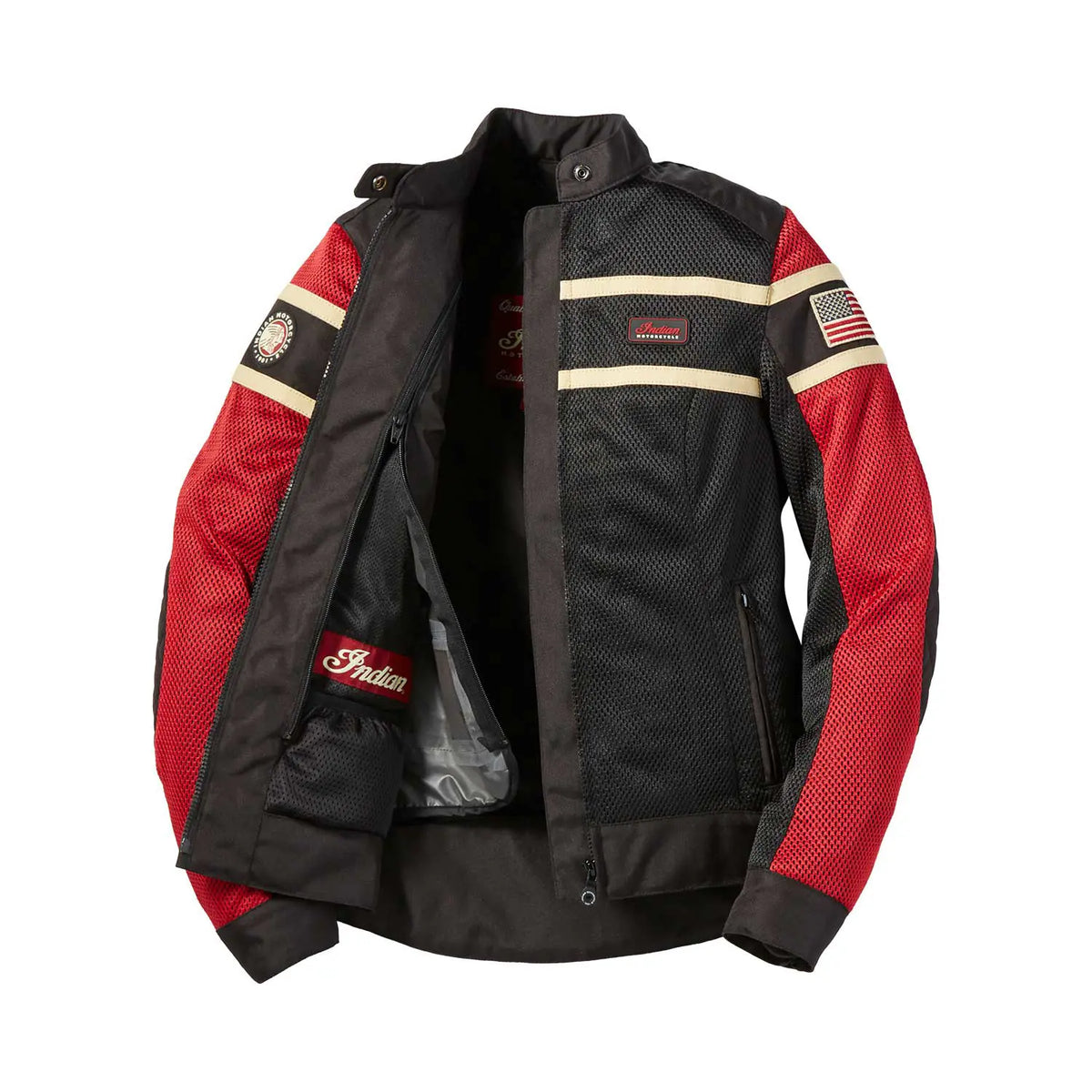 Indian Motorcycle Women's Arlington Mesh Jacket, Black