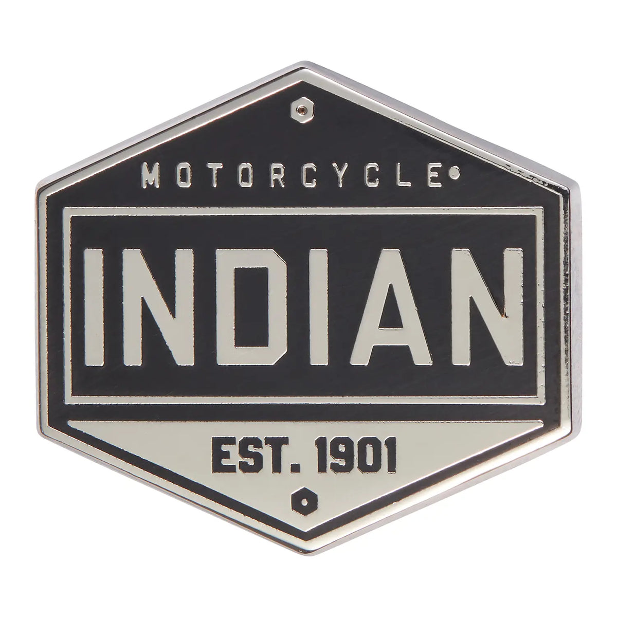 Indian Motorcycle Hexagon Pin