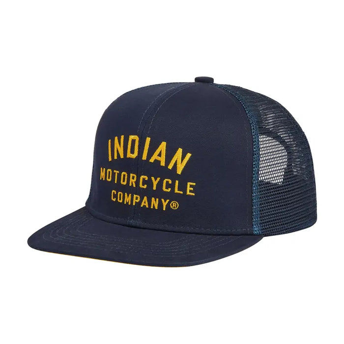 Indian Motorcycle Embroidered Logo Parts & Service Cap, Navy