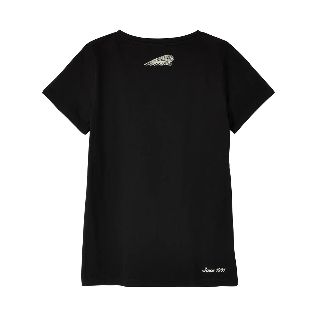 Indian Motorcycle Women's Headdress Icon T-Shirt, Black