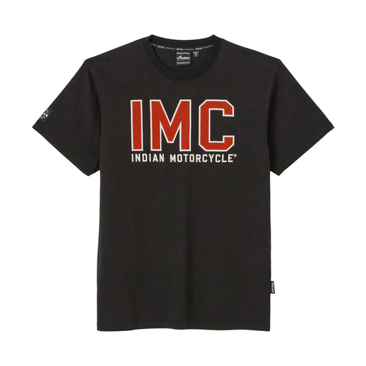Indian Motorcycle Men's IMC Printed Logo T-Shirt, Black — S