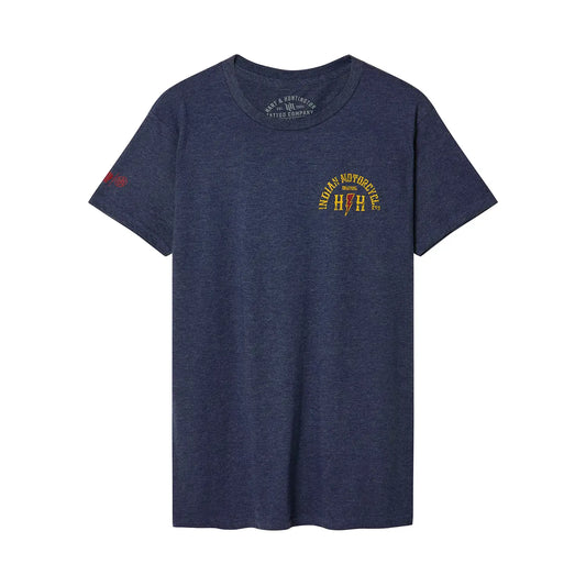 Indian Motorcycle Men's IMC X HH Risk Takers T-shirt, Navy