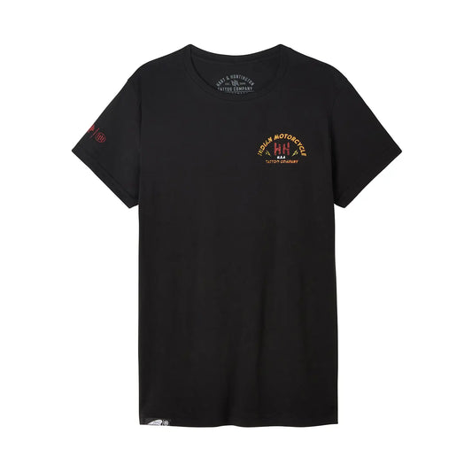 Indian Motorcycle Men's IMC X HH Spark Plug T-shirt, Black