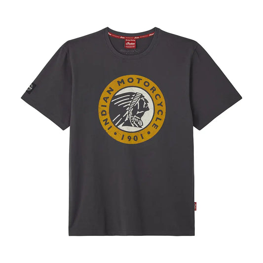 Indian Motorcycle Men's Icon T-Shirt, Gray