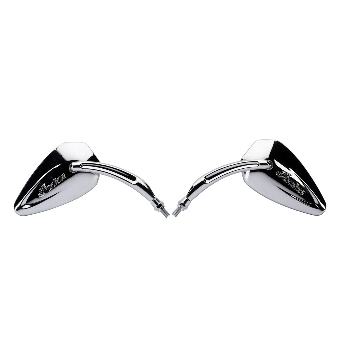 Pinnacle Mirrors in Chrome, Pair - image 2 of 7