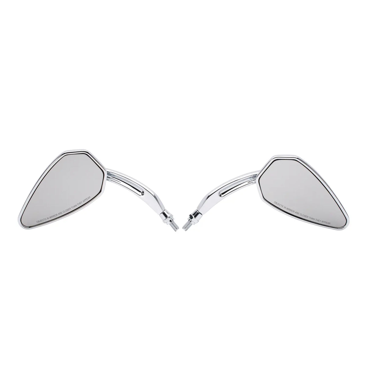 Pinnacle Mirrors in Chrome, Pair - image 3 of 7