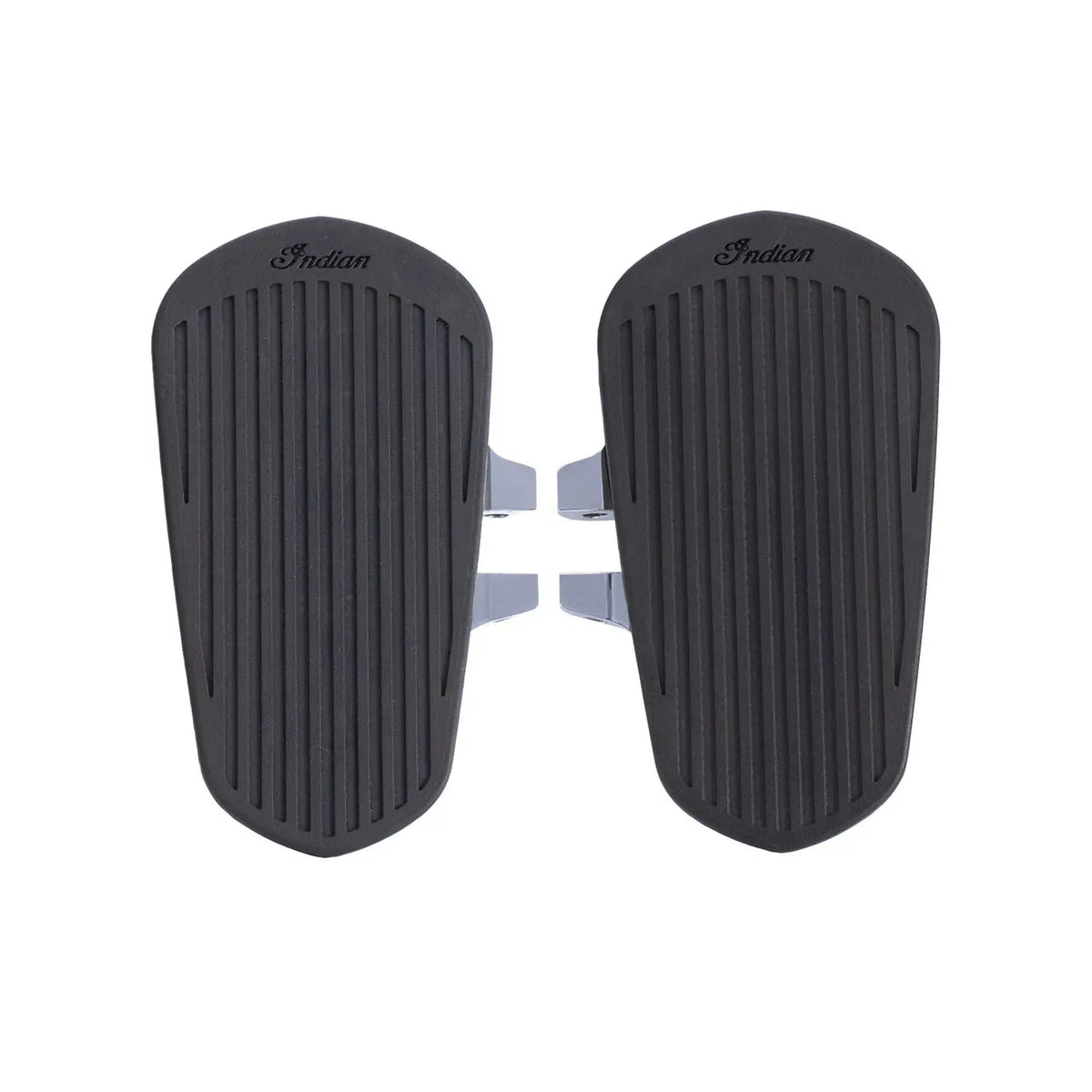 Passenger Floorboards with Pads in Chrome, Pair - image 2 of 7