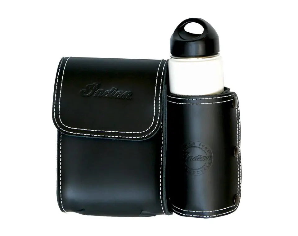 Genuine Leather Rear Highway Bar Bag, Black - image 2 of 6