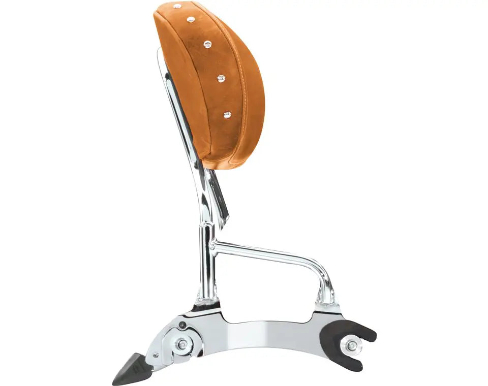 Steel 12 in. Quick Release Passenger Backrest, Chrome - image 7 of 7
