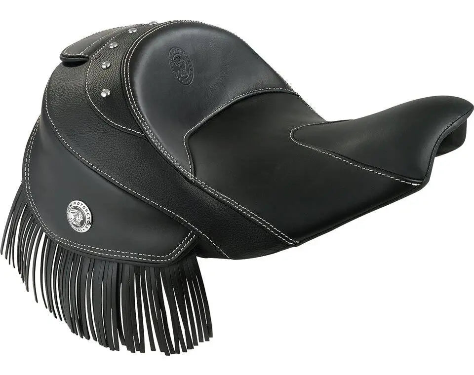 Genuine Leather Standard Reach Heated Solo Seat, Black - image 3 of 4