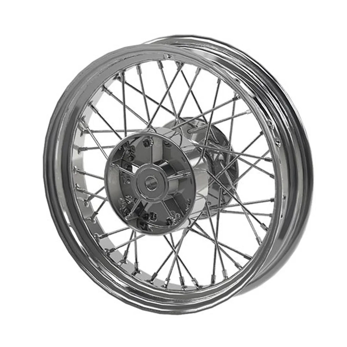 Steel 16 in. Laced Rear Wheel, Chrome - image 1 of 3