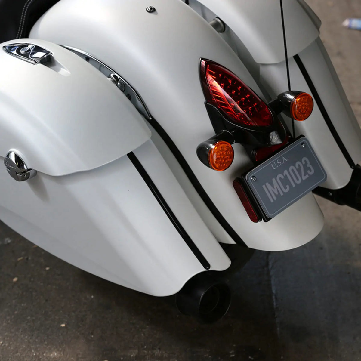 Saddlebag Trim in Black, Pair - image 3 of 3