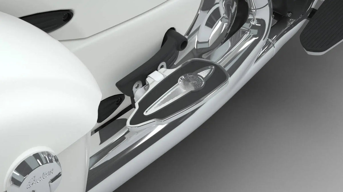Select Passenger Floorboards in Chrome, Pair - image 3 of 4