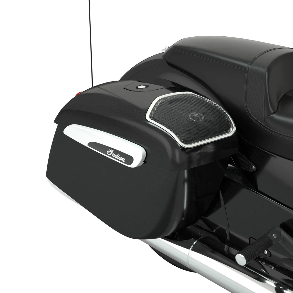 PowerBand Audio Saddlebag Speaker Bezels in Chrome, Pair - image 2 of 5