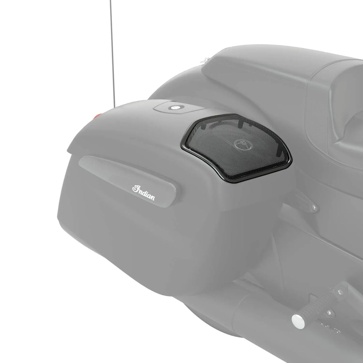 PowerBand Audio Saddlebag Speaker Bezels in Thunder Black, Pair - image 3 of 4