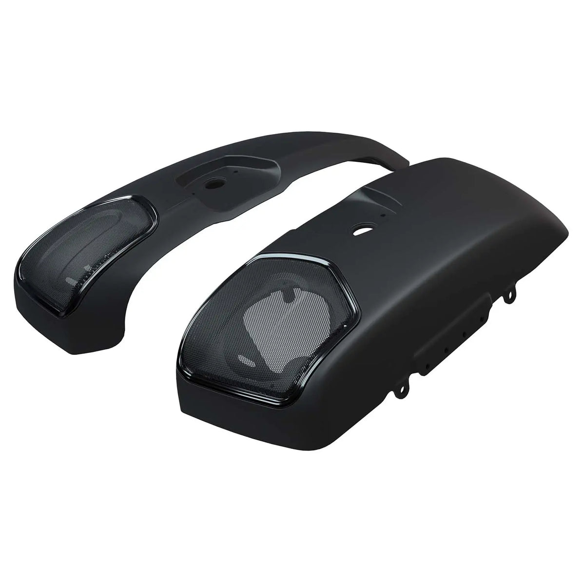 PowerBand Audio Saddlebag Speaker Lids in Black Smoke, Pair - image 2 of 5