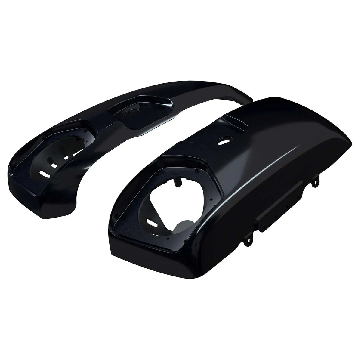 PowerBand Audio Saddlebag Speaker Lids in Black Azure Crystal, Pair - image 1 of 5
