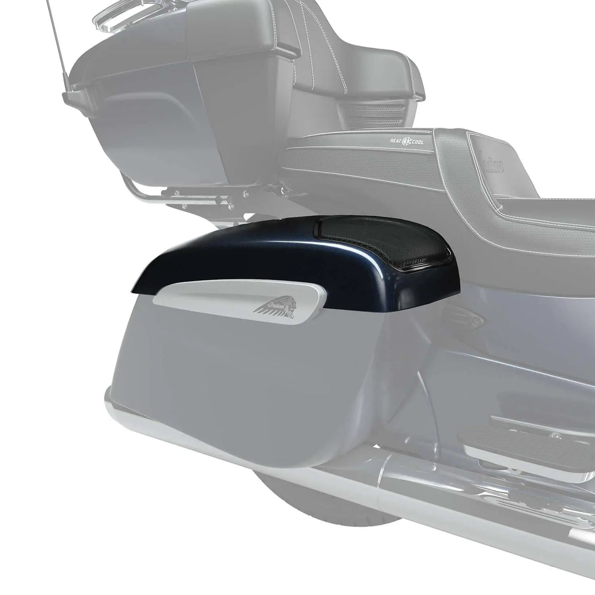 PowerBand Audio Saddlebag Speaker Lids in Black Azure Crystal, Pair - image 3 of 5