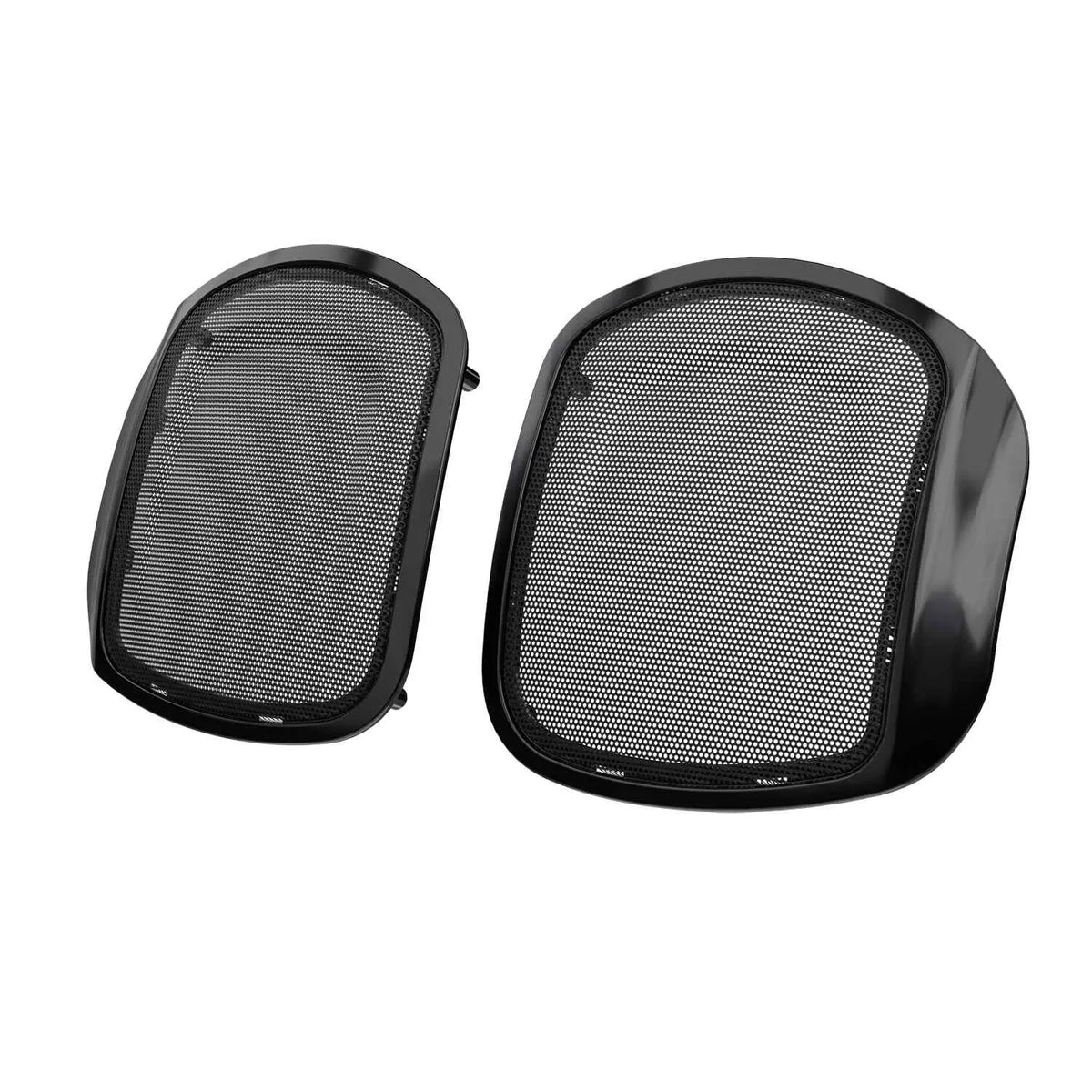 PowerBand Audio Classic Saddlebag Speaker Bezels in Thunder Black, Pair - image 1 of 3