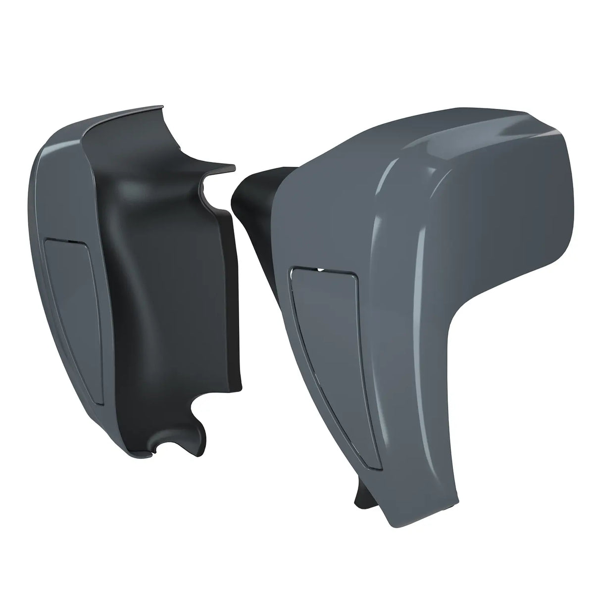 Hard Lower Fairings, Pair, Stealth Gray - image 1 of 1